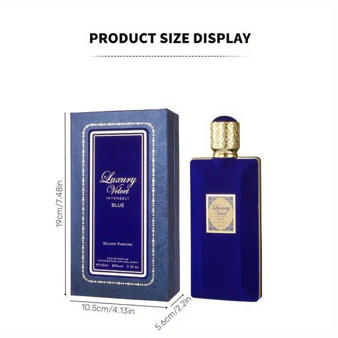 Luxury Velvet Intensely blue Eau de Parfum 100ml ⭐⭐⭐⭐