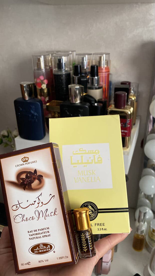 PACK TRIO Musk vanille & Choco musk & Red african