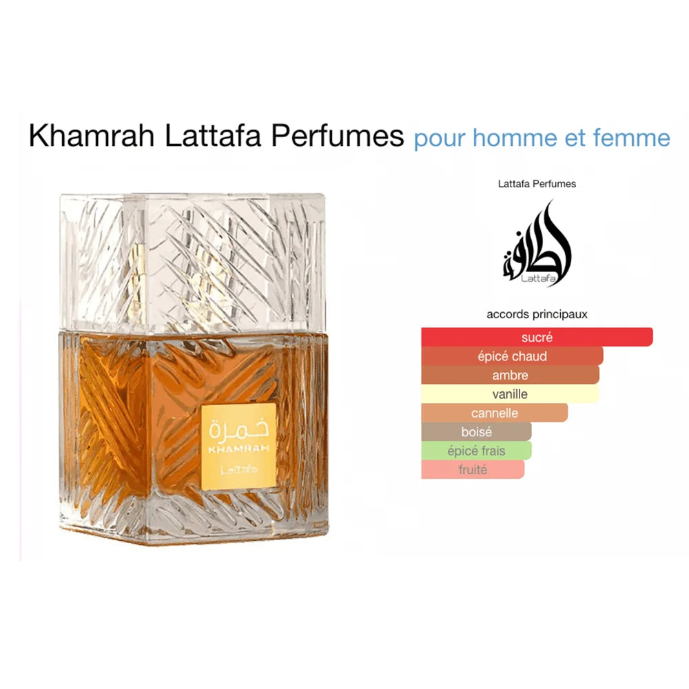 Khamrah lattafa perfume 100ml ⭐️⭐️⭐️⭐️