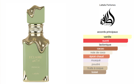 Eclaire Pistache Lattafa Perfumes⭐⭐⭐⭐