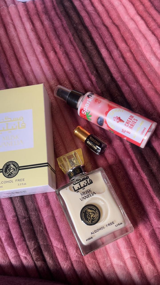 PACK TRIO Musk Vanille & Ice Cream Berries & Red African