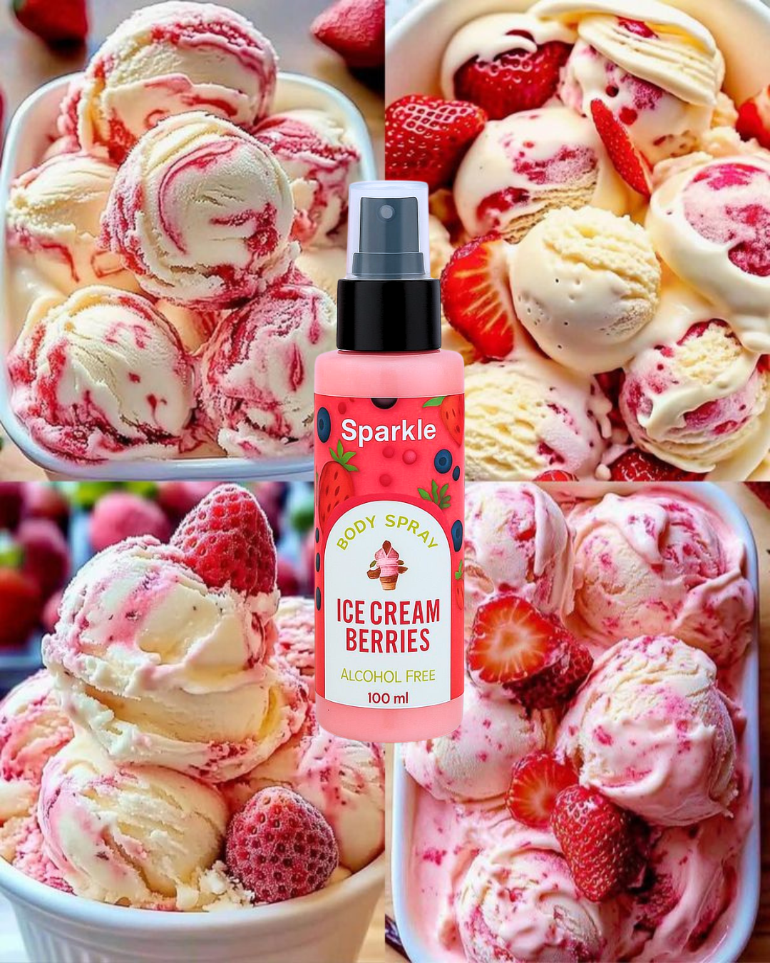 ICE CREAM BERRIES 🍓🍦( 100 ml) ⭐️⭐️⭐️⭐️