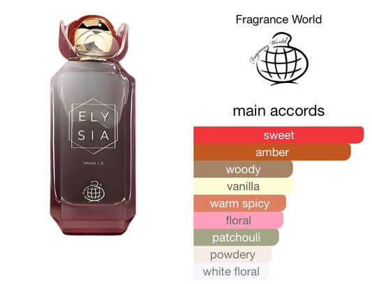 Elysia Vanilla by Fragrance World ⭐⭐⭐⭐