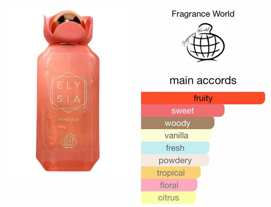 Elysia Lychee Fizz by Fragrance World⭐⭐⭐⭐
