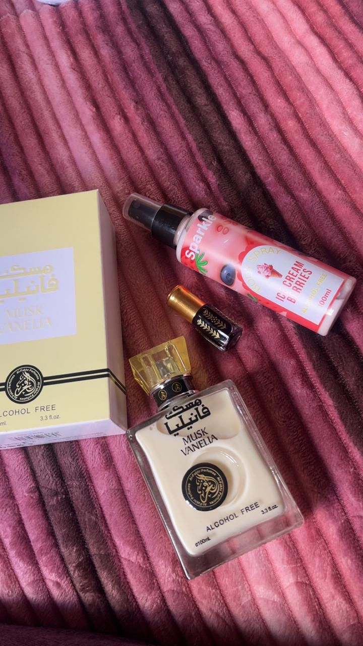 PACK TRIO Musk Vanille & Ice Cream Berries & Red African